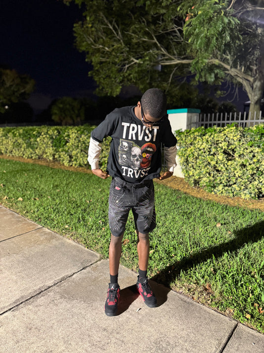 (trvst) long sleeve layered shirt